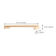 thumbnail image 4 of Raindrops 1pc Simple Towel Rack Wooden Single Towel Bar No Punch Storage Rack Towel Hanger for Bathromm Kitchen Home (45CM), 4 of 8