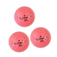 thumbnail image 2 of yotijar 3 Pieces Golf Balls 1.68in Competition Game Ball for Golf Driving Range Yard Pink, 2 of 8