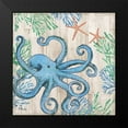 thumbnail image 2 of Brent, Paul 12x12 Black Modern Framed Museum Art Print Titled - Clearwater Sealife I, 2 of 5
