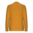 thumbnail image 6 of Itsame Womens Cardigan, Casual Long Sleeve Open Front Cardigan Blouse Yellow XL, 6 of 7