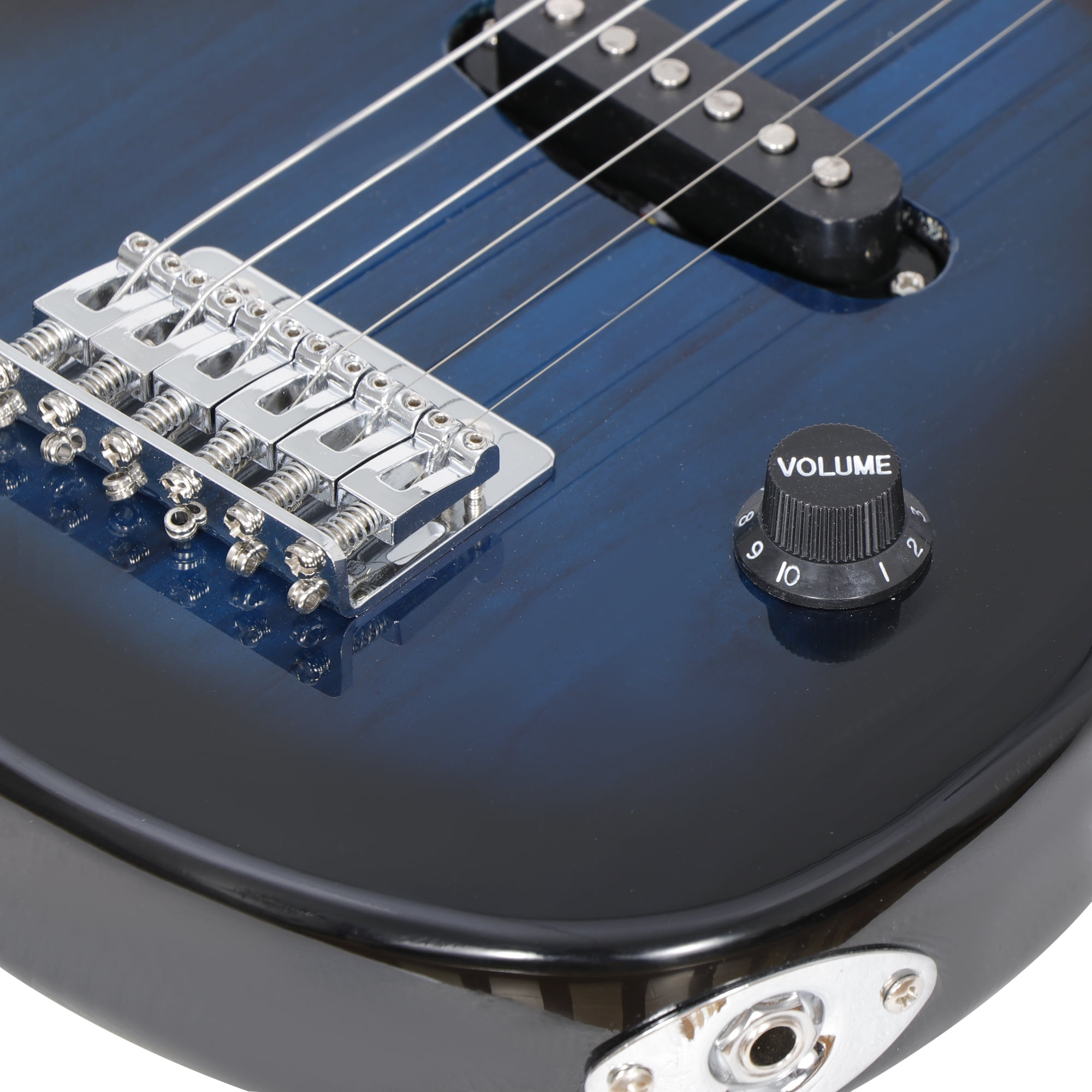 Zeny 30" Electric Guitar + 5 Watt Amp + Gig Bag Case + Guitar Strap Beginners Blue