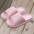 thumbnail image 5 of GHSOHS Slippers for Women Soft Sandals Womens Shoes Leather Sandals Summer Couple Multi Coloured Home Non Slip Indoor Bathroom Beach Large Size Soft Bottom Slippers Casual Walking Shoes 39, 5 of 5