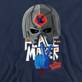 thumbnail image 2 of The Suicide Squad Peacemaker Illustration Unisex Adult Pull-Over Hoodie, Peacemaker Illustration, Small, 2 of 6