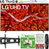 LG 86UP8770PUA 86 Inch AI ThinQ 4K UHD Smart TV (2021 Model) Bundle with TaskRabbit Installation Services + Deco Gear Wall Mount + HDMI Cables + Surge Adapter