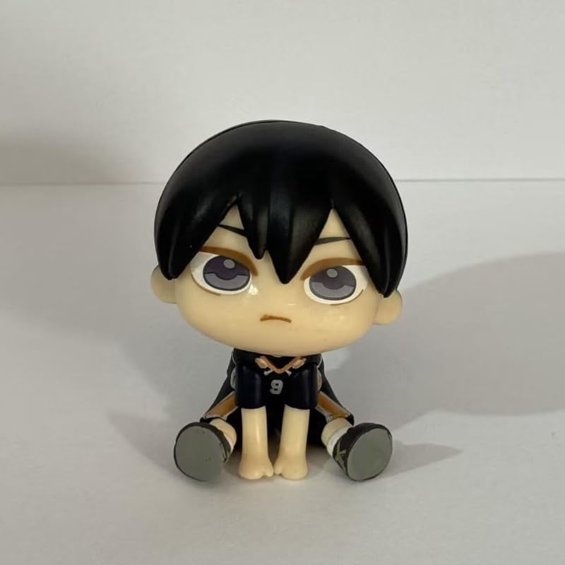 Newly Kageyama Hinata Figure Himmel Frieren Figure Mini Look Up Sitting Anime Figures 8cm/3.1inch PVC Cartoon Model Craft Gift (a)