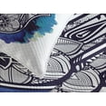thumbnail image 4 of Ambesonne Evil Eye Quilted Bedspread Set 3 Pcs, Hamsa Brushstrokes, King Size, Pale Blue Dark Blue, 4 of 5
