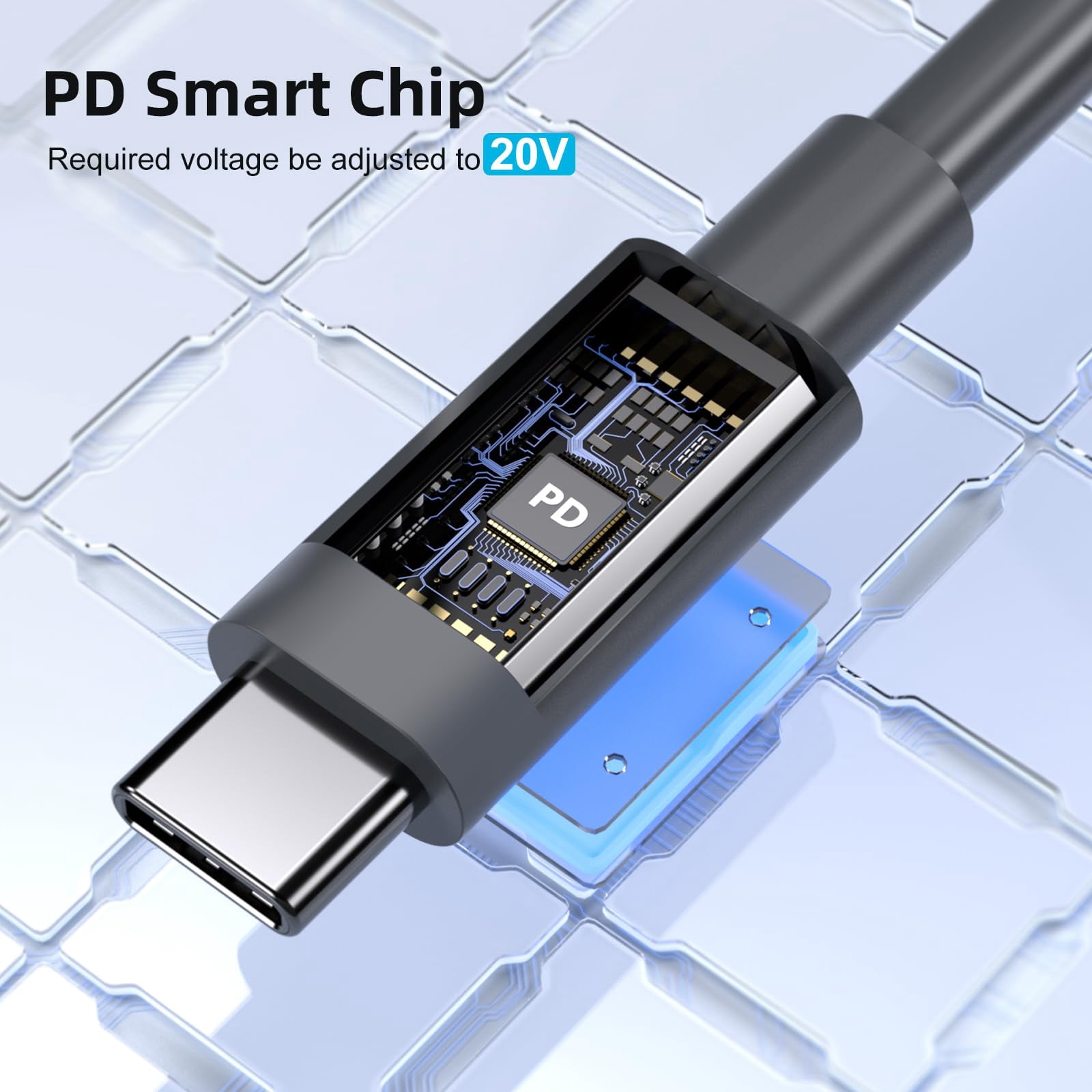 Starlink Mini Cable, 32.8FT Starlink Mini USB C to DC Power Cable 100W USB Type C to DC Satellite Charging Cable Work for 65W+ PD Source Waterproof USB C Male to DC Replacement Starlink Mini Cable