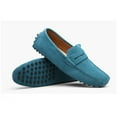 thumbnail image 6 of Suede Leather Men Casual Shoes Loafers Driving Moccasins Slip on Leather Shoes, 6 of 16