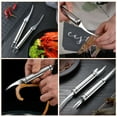 thumbnail image 4 of Gymnture 2Pcs Stainless Steel Shrimp Peeler & Fish Scale Cleaner Set for Seafood Kitchen, 4 of 10