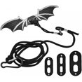 thumbnail image 1 of 2023 Adjustable Lizard Leash Bearded Dragon Harness And Leash,3 Size Reptile Leather Leash With Bat Wings For Lizard Amphibians, 1 of 5