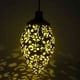 thumbnail image 5 of 2x Linternas Sores Al Aire Libre Colgando ndcaspe Light Panging Yard Luces Zulema Lámpara colgante de forma de oliva, 5 of 8