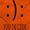 Orange, variant on You Decide Happy Sad Emoticon Cute Hoodie Sweatshirt Women Men Brisco Brands L