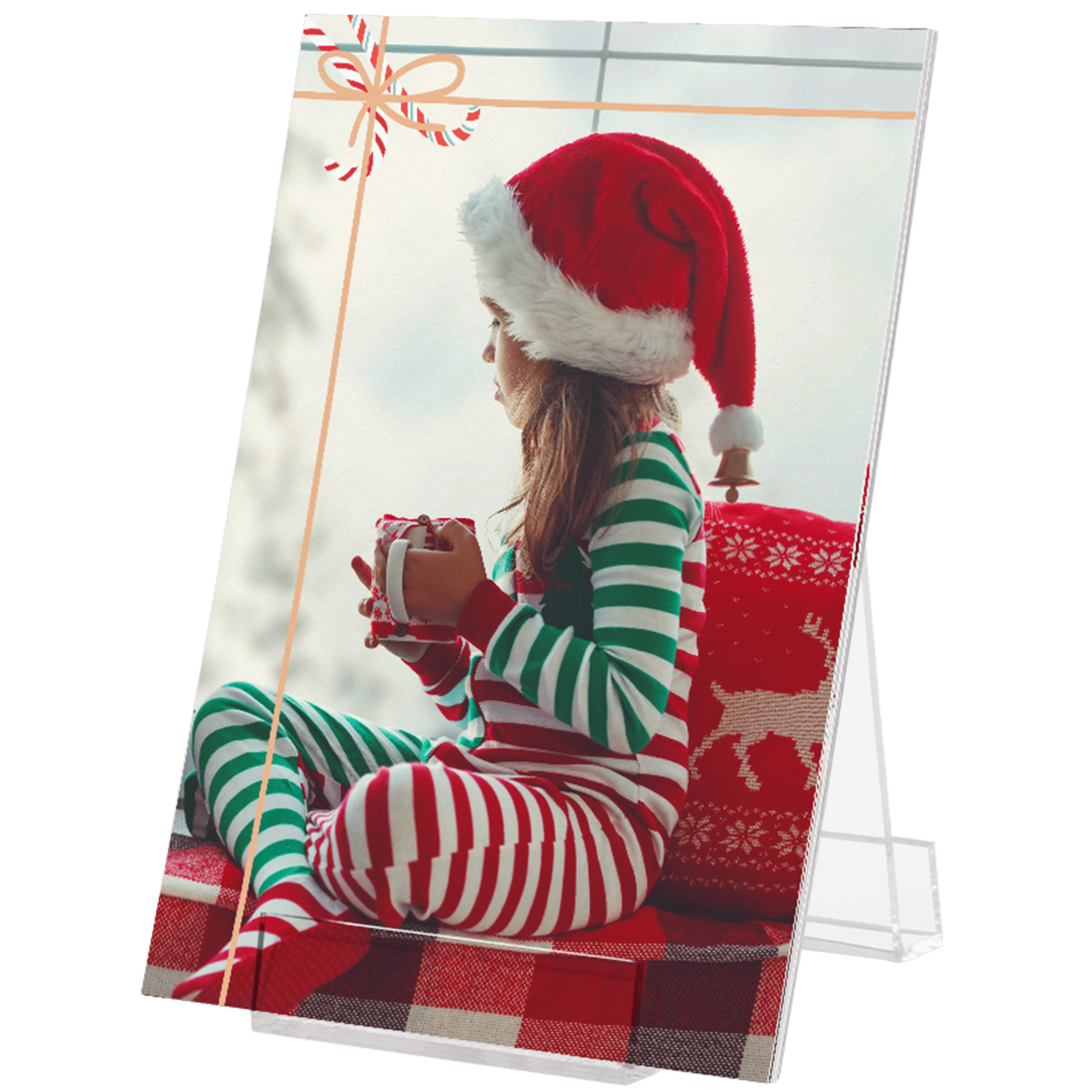 5x7 Desktop Advent Calendar Cards with Acrylic Stand