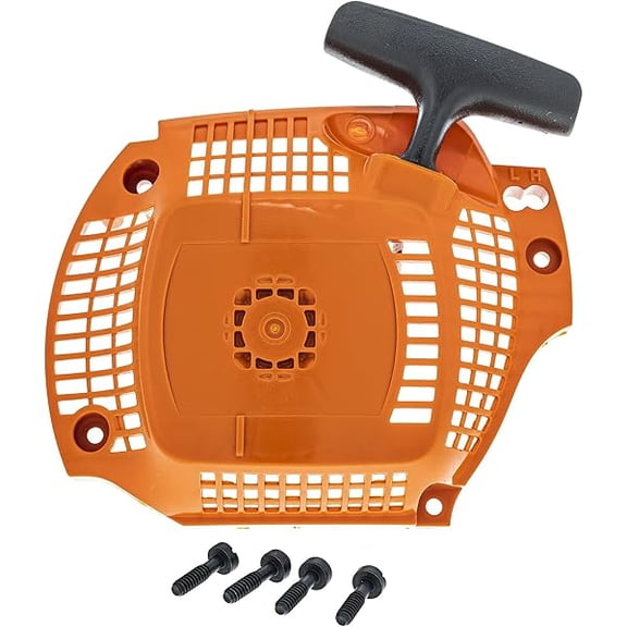 Recoil Starter Assembly 504597002, Pull Start Replacement, Smooth Rewind