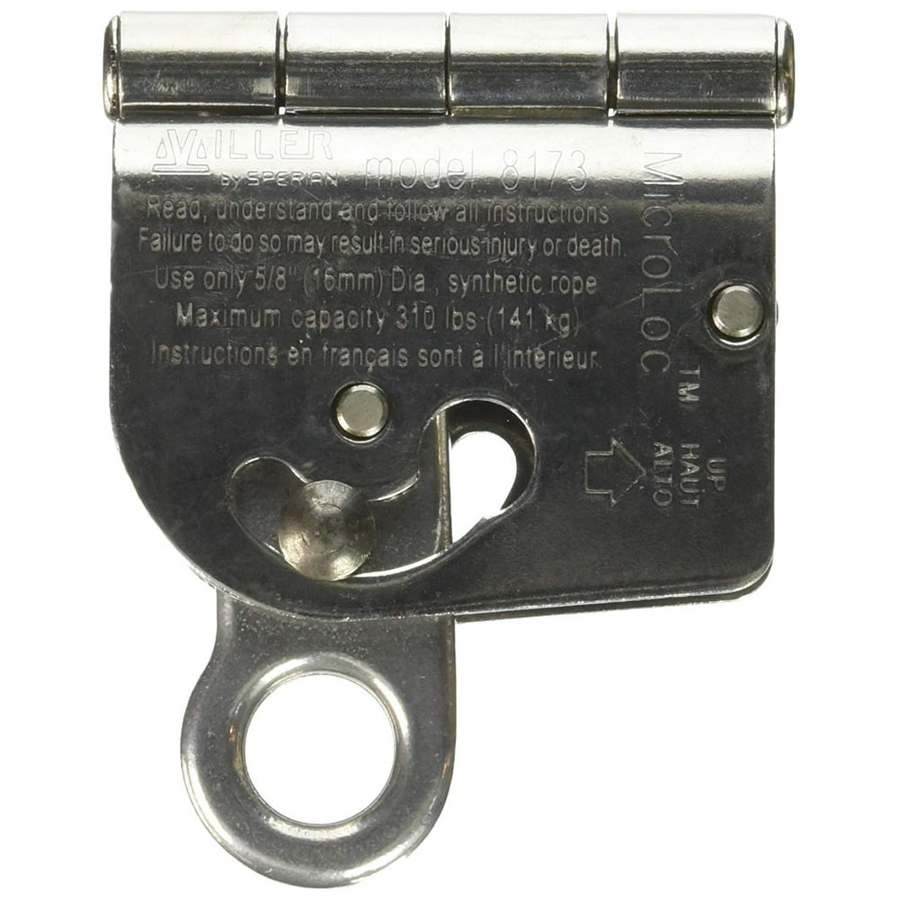 Miller MicroLocâ ¢ Trailing Wire Rope Grabs for 5/8Inch Wire Rope, Universal (8173/U) Walmart