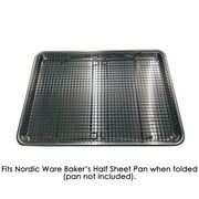 Stainless Steel Cooling Rack, Heavy Duty Oven Safe Stainless Steel Wire Rack, for Cooling, Baking and Roasting, Cool Cookies, Cakes & More, Fits Perfectly in Half Sheet Pan, 12 X 17
