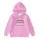 thumbnail image 5 of Sudadera con capucha para niñas y niños, sudadera de manga larga con cuello redondo y estampado de moda, jersey con bolsillo, sudadera de poliéster para niñas, 5 of 8