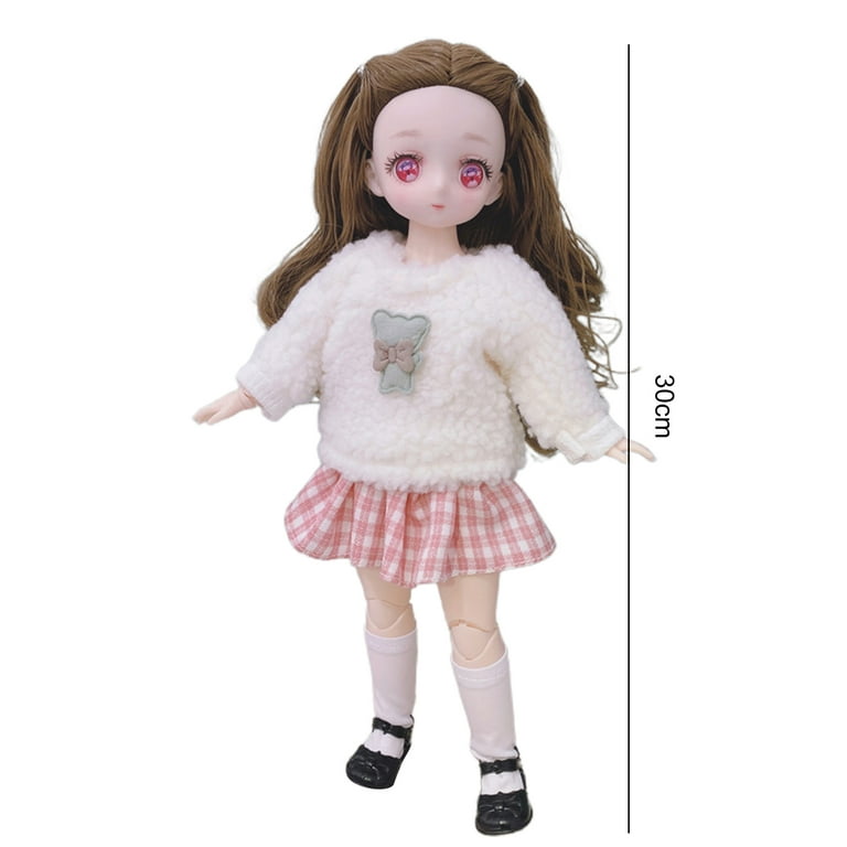 YDxl BJD Doll Lovely Collectible Comfortable to Touch Two