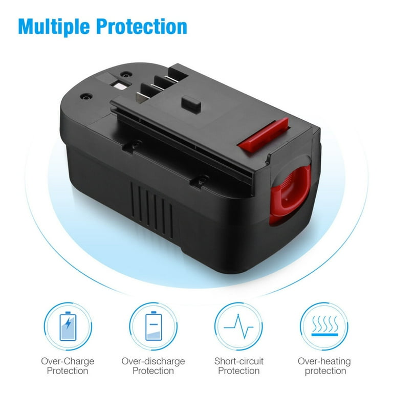 Black and decker 18v battery walmart sale