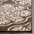 thumbnail image 5 of Safavieh  Cottage Thyra Indoor/ Outdoor Patio Backyard Rug Navy/Grey 4' x 6' 4' x 6' Outdoor Living Room Grey Rectangle, 5 of 8