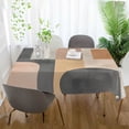 thumbnail image 3 of Yayeee Tablecloths 54" x 72" Rectangle Wrinkle Resistant Party Table Cover, Abstract Shapes, 3 of 8