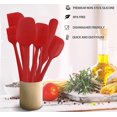 thumbnail image 2 of Silicone Spatula Set Rubber Spatula Silicone, 2 of 4