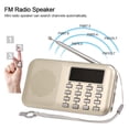 thumbnail image 7 of Spirastell Radio set,Portable 3W Stereo Display Screen Support Drive TF AUX-in 3W Stereo MP3 2 Inch Display w/ 2 Inch Stereo MP3 Audio Y-896 Sound Quality w/ Player Sound Quality MP3 Audio Player, 7 of 7