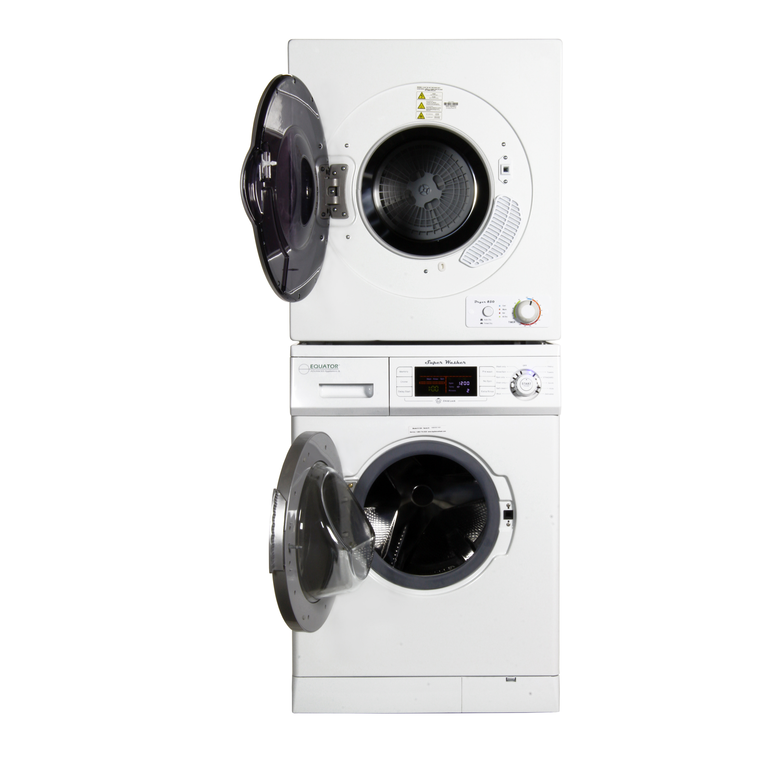 short stacked washer dryer