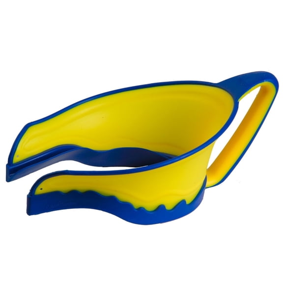 Splash Guard Lil Rinser Bath Shampoo Visor Shield Cap Hat, Yellow