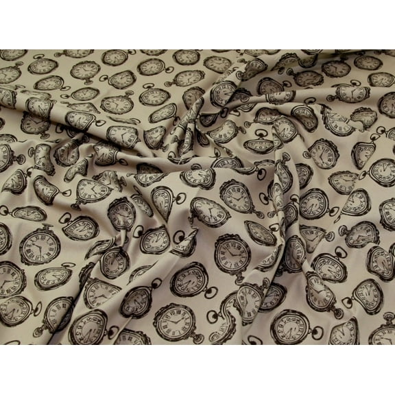 Minerva Cotton Canvas Fabric Brown - per yard