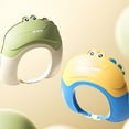 thumbnail image 5 of XIRQI 2026 New Baby Shower Cap for Kids Hair Washing Shield Toddler Bath Crown Hat Visor Baby Shampoo Cap Head Protector Cute Dinosaur Shape Protect Eyes and Ears[Blue], 5 of 7