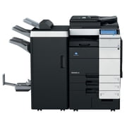 Restored Konica Minolta BizHub 654 Monochrome Multifunction Copier   65 ppm, Tabloid, Copy/Print/Scan, DADF, Duplex, 2 Trays