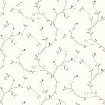 Chesapeake Kurt Green Tin Star Trail Prepasted Non Woven Blend Wallpaper, 20.5-in by 33-ft, 56.4 sq. ft.