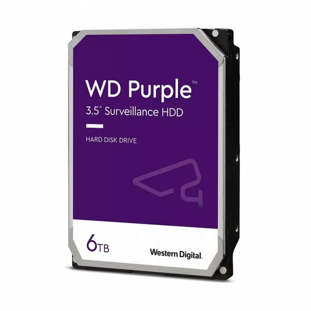 Disco Duro 6TB Western Digital Videovigilancia 3.5 SATA WD63PURZ Western Digital WD63PURZ