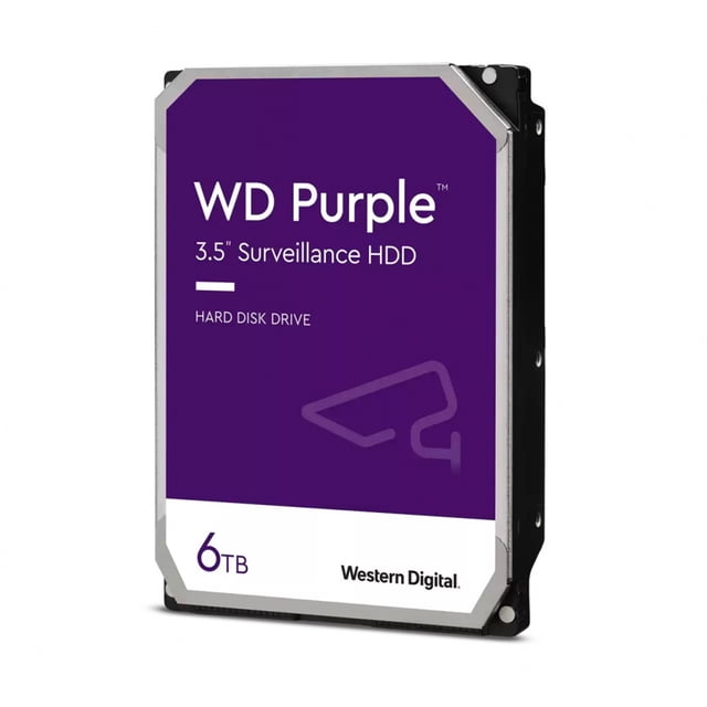 Disco Duro 6TB Western Digital Videovigilancia 3.5 SATA WD63PURZ Western Digital WD63PURZ
