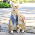 thumbnail image 5 of Franhais Garden Decoration Cute Creative Garden Rabbit Ornament Living Room Ornament Resin Handicraft Garden Decoration, 5 of 8