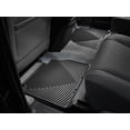 thumbnail image 1 of Weathertech Floor Mat W140 All-Weather; Direct-Fit; Deeply Sculpted Channels; Black; Thermoplastic Elastomer TPE; 2 Piece, 1 of 2
