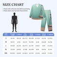thumbnail image 4 of Fotbe Vintage Brass Balance Scale Pattern Long Sleeve Pajama Set for Men,Sleepwear Set,2-piece Loungewear Set,Soft PJs Comfy Nightwear with Pockets-X-Large, 4 of 7