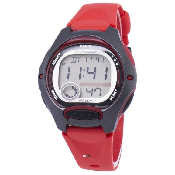 Women's Core LW200-4AV Red Resin Quartz Watch