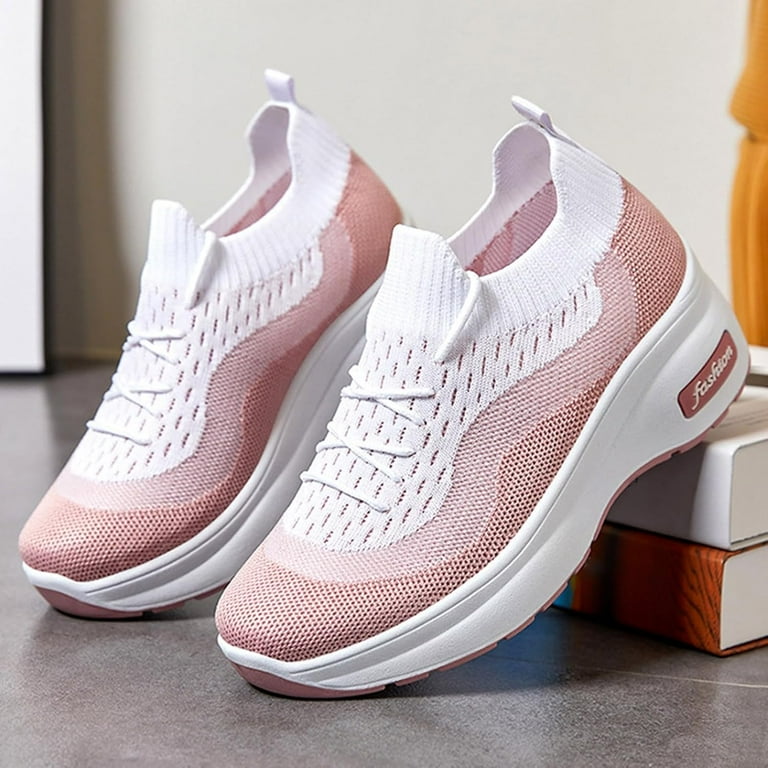 Casual Walking Shoes Slip on Casual Walking Shoes with Air Cooled Foam Sneakers Women s Shoes Walmart