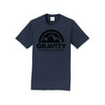 thumbnail image 1 of Gravity Outdoor Co. T-Shirt à Manches Courtes - Marine - Logo Noir - 2TG, 1 of 1