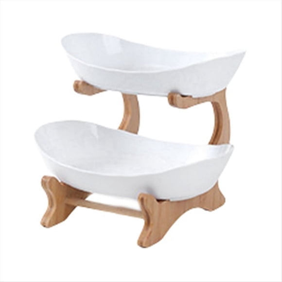 Bandejas para Frutas, Estantes, Platos de Mesa, Vajilla, Cocina, Frutero, Bandejas Divididas para Pastel de Dulces, Vajilla, Platos A