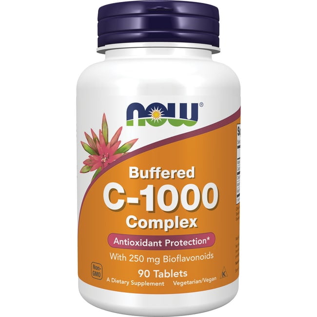 NOW Foods - Vitamin C-1000 Buffered Complex - 90 Tablets