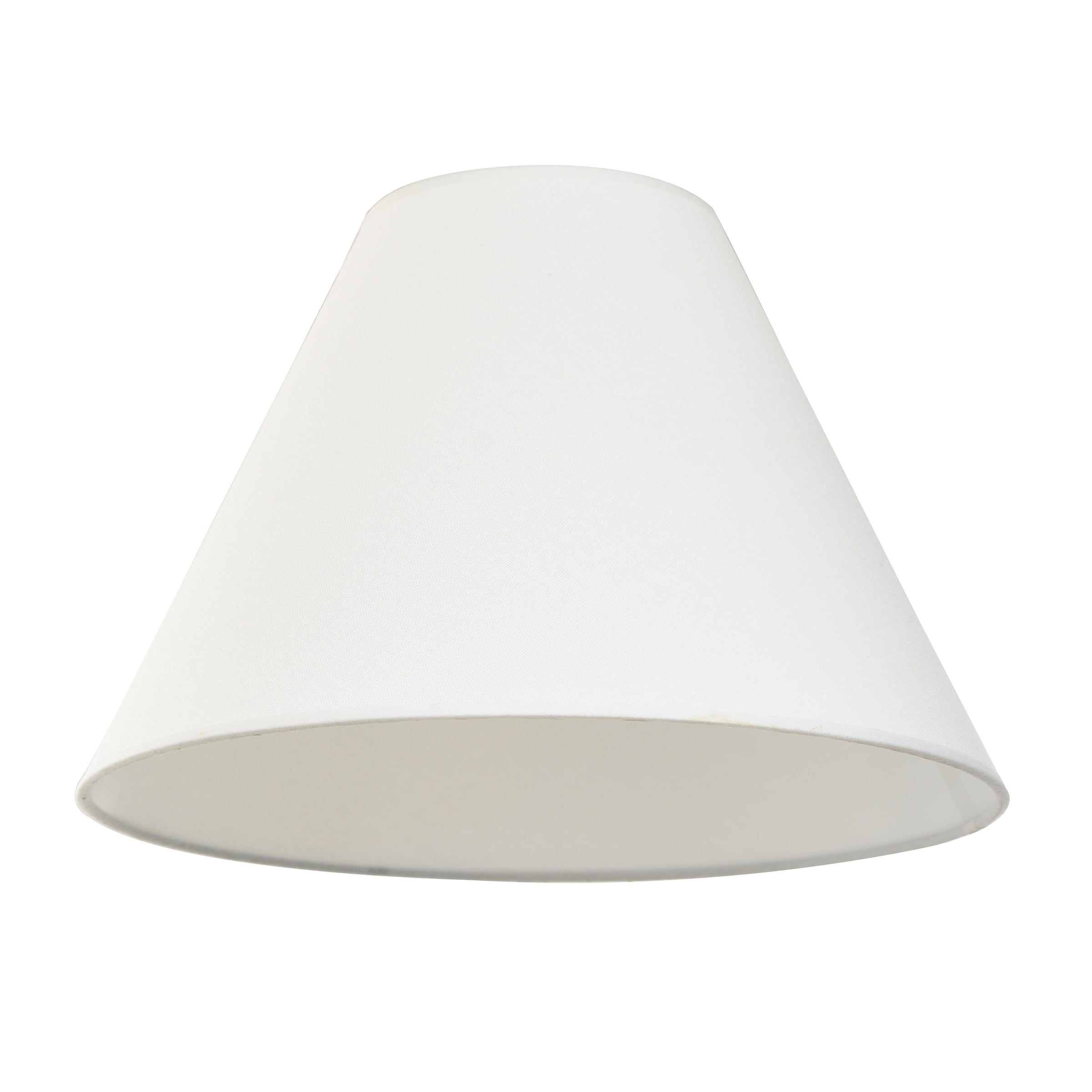 Mainstays Linen Tapered Round Lamp Shade, Beige, 15 in x 15 in x 11 in