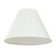 thumbnail image 7 of (2 pack) Mainstays Linen Tapered Round Shade, Beige, 15"L x 15"W x 11"H, 7 of 7