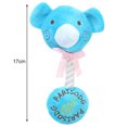 thumbnail image 2 of Dog Squeaky Toy Cartoon: Plush Funny Dog Rope Toy Puppy Teething Toy Pet Tug Toy, 2 of 10