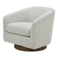 thumbnail image 5 of Moe's Home Collection Oscy Accent chair Fabric White, 5 of 13