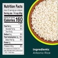 thumbnail image 5 of (4 pack) RiceSelect Arborio Rice, Italian-Style Rice for Risotto, 2 lb Jar, 5 of 17