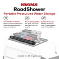 thumbnail image 3 of YAKIMA RoadShower Medium 7 Gallon Portable Aluminum Pressurized Water Storage, Black, 3 of 11