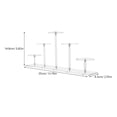 thumbnail image 2 of SOPOTUTU Multi Layer Acrylic Pedestal Stands For Home Users And Office 1 Set, 2 of 8